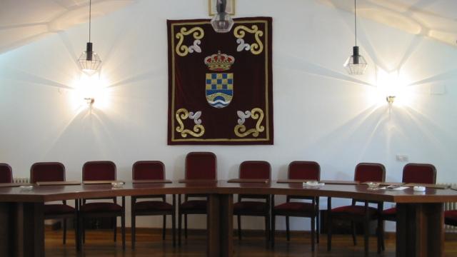 Salón de Plenos del Ayuntamiento de Piedralaves