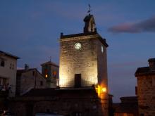 La Torre del Reloj y el Campanario de la Iglesia, Piedralaves